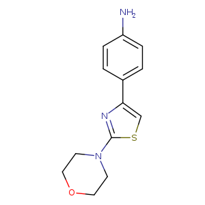 4-(2-Morpholin-4-yl-thiazol-4-yl)-phenylamine