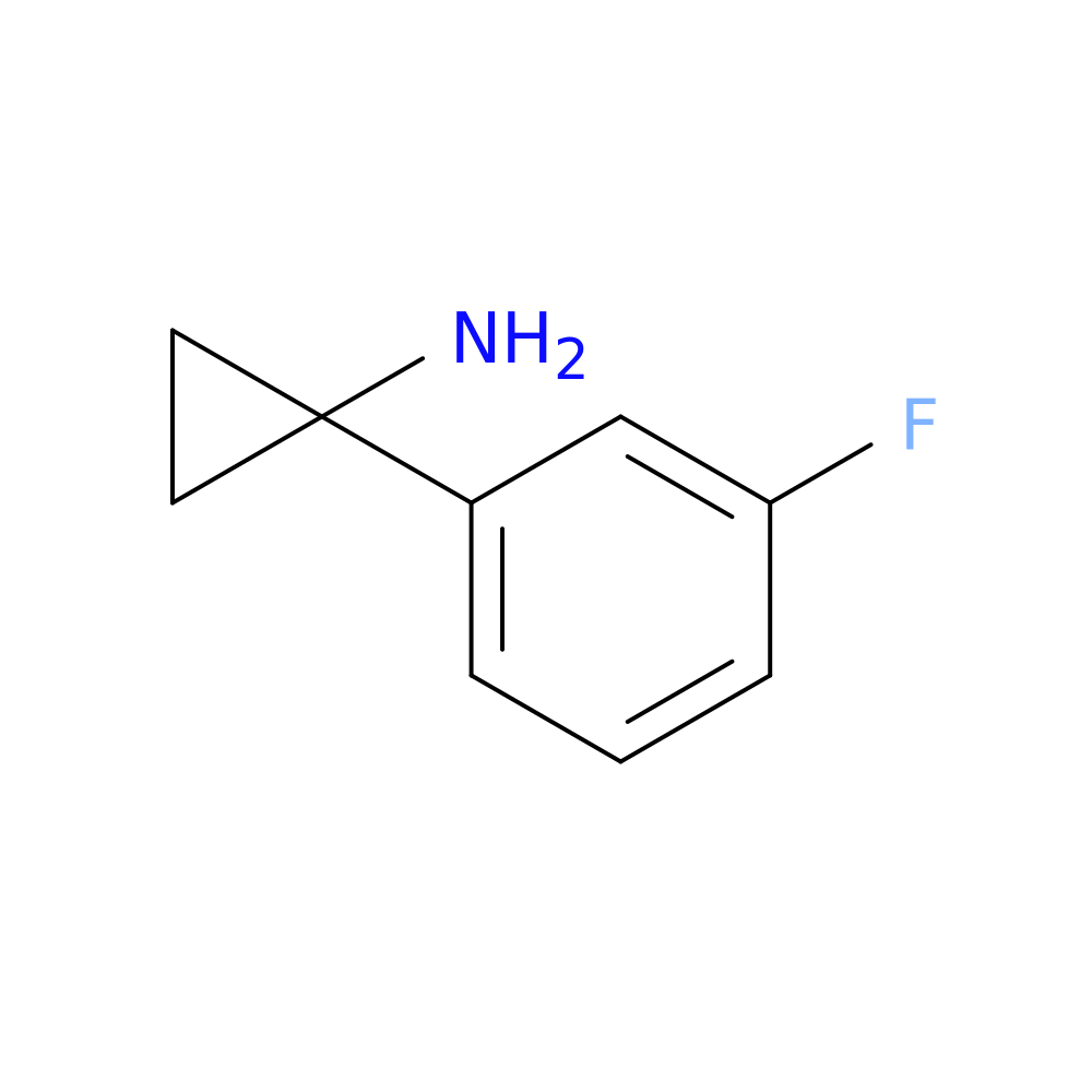 1-(3-Fluorophenyl)cyclopropanamine