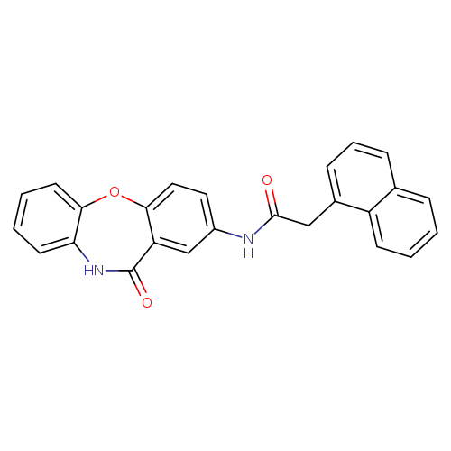 2-(naphthalen-1-yl)-N-{10-oxo-2-oxa-9-azatricyclo[9.4.0.0^{3,8}]pentadeca-1(11),3(8),4,6,12,14-hexaen-13-yl}acetamide