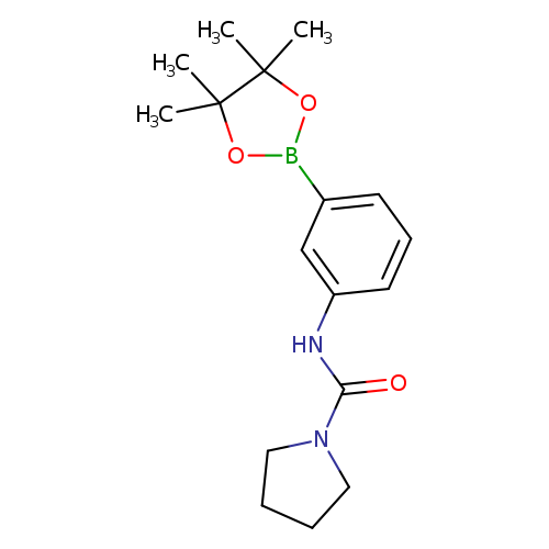 N-(3-(4,4,5,5-Tetramethyl-1,3,2-dioxaborolan-2-yl)phenyl)pyrrolidine-1-carboxamide