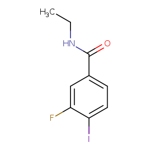 N-ethyl-3-fluoro-4-iodobenzamide