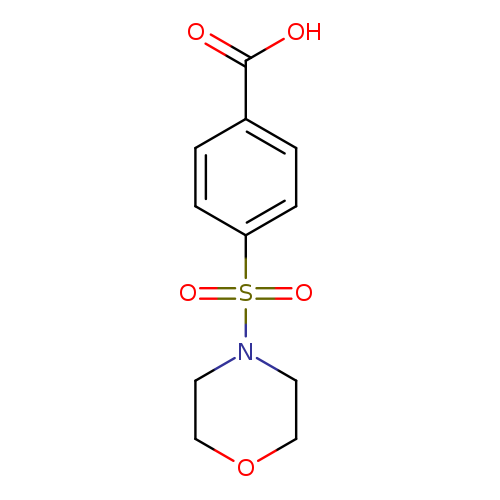Benzoic acid, 4-(4-morpholinylsulfonyl)-