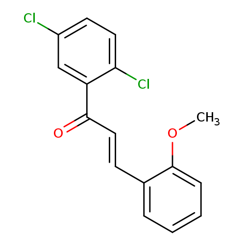 (2E)-1-(2,5-dichlorophenyl)-3-(2-methoxyphenyl)prop-2-en-1-one