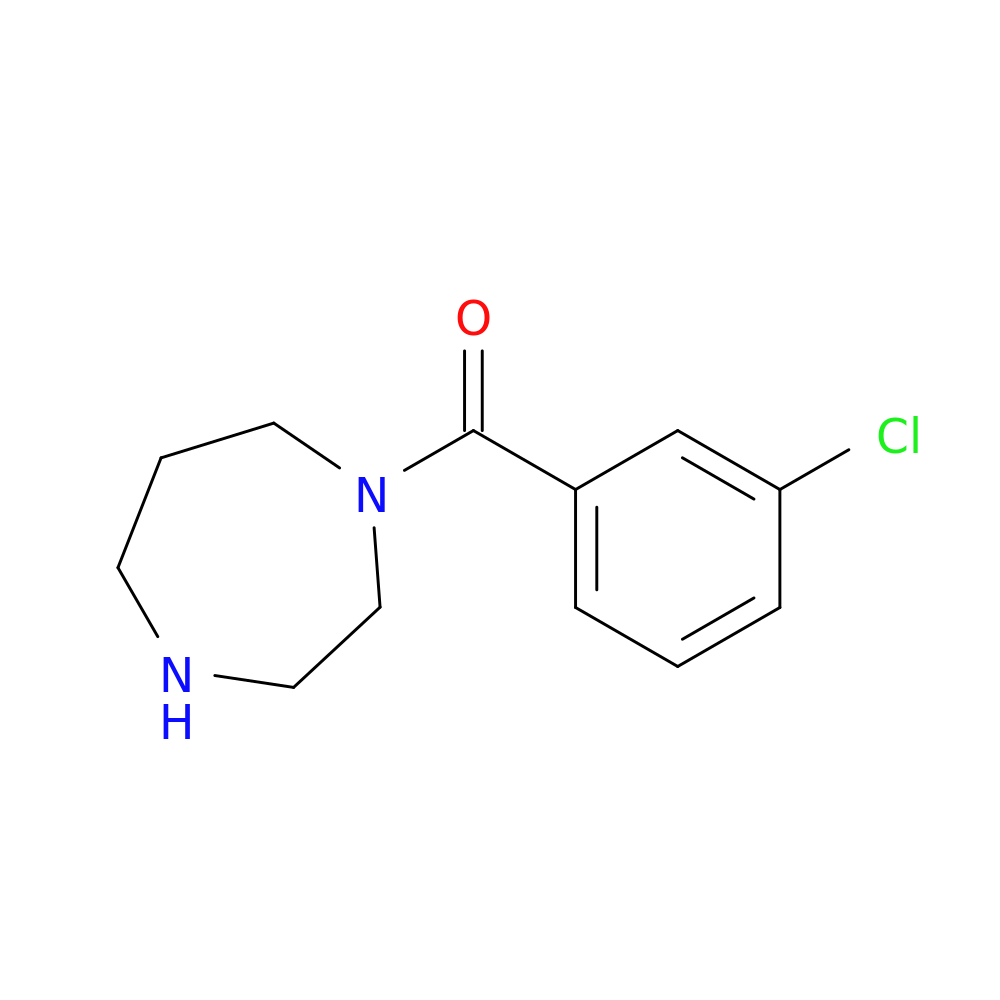 1-(3-chlorobenzoyl)-1,4-diazepane