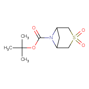 tert-butyl3,3-dioxo-3-thia-6-azabicyclo[3.1.1]heptane-6-carboxylate