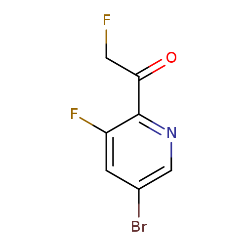1-(5-bromo-3-fluoropyridin-2-yl)-2-fluoroethan-1-one