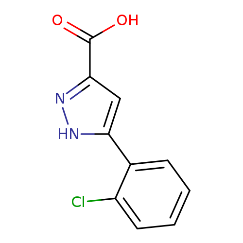 1H-Pyrazole-3-carboxylic acid, 5-(2-chlorophenyl)-