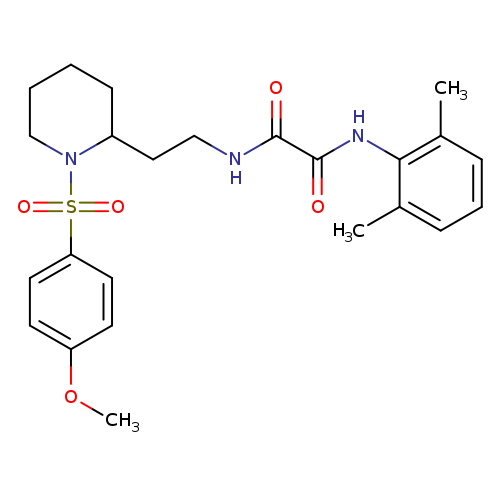N'-(2,6-dimethylphenyl)-N-{2-[1-(4-methoxybenzenesulfonyl)piperidin-2-yl]ethyl}ethanediamide