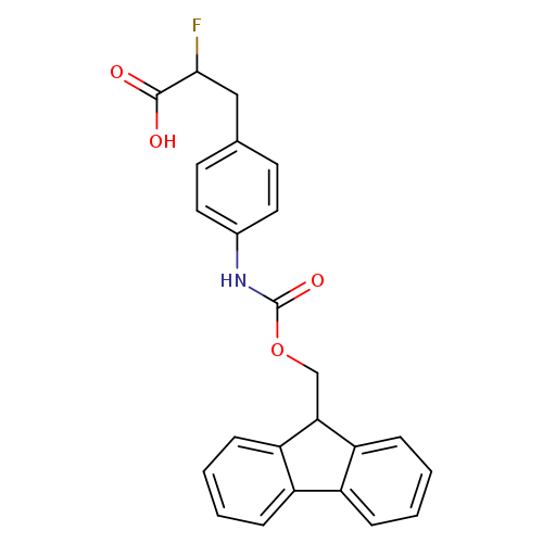 3-[4-({[(9H-fluoren-9-yl)methoxy]carbonyl}amino)phenyl]-2-fluoropropanoic acid