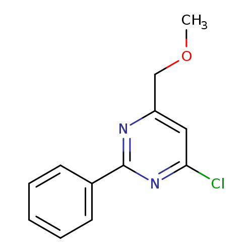 4-Chloro-6-(methoxymethyl)-2-phenylpyrimidine
