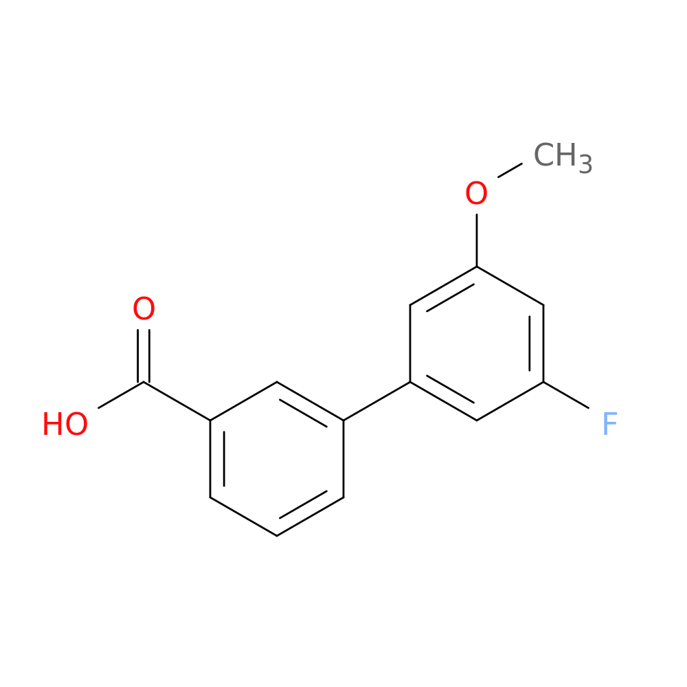 3'-Fluoro-5'-methoxybiphenyl-3-carboxylic acid