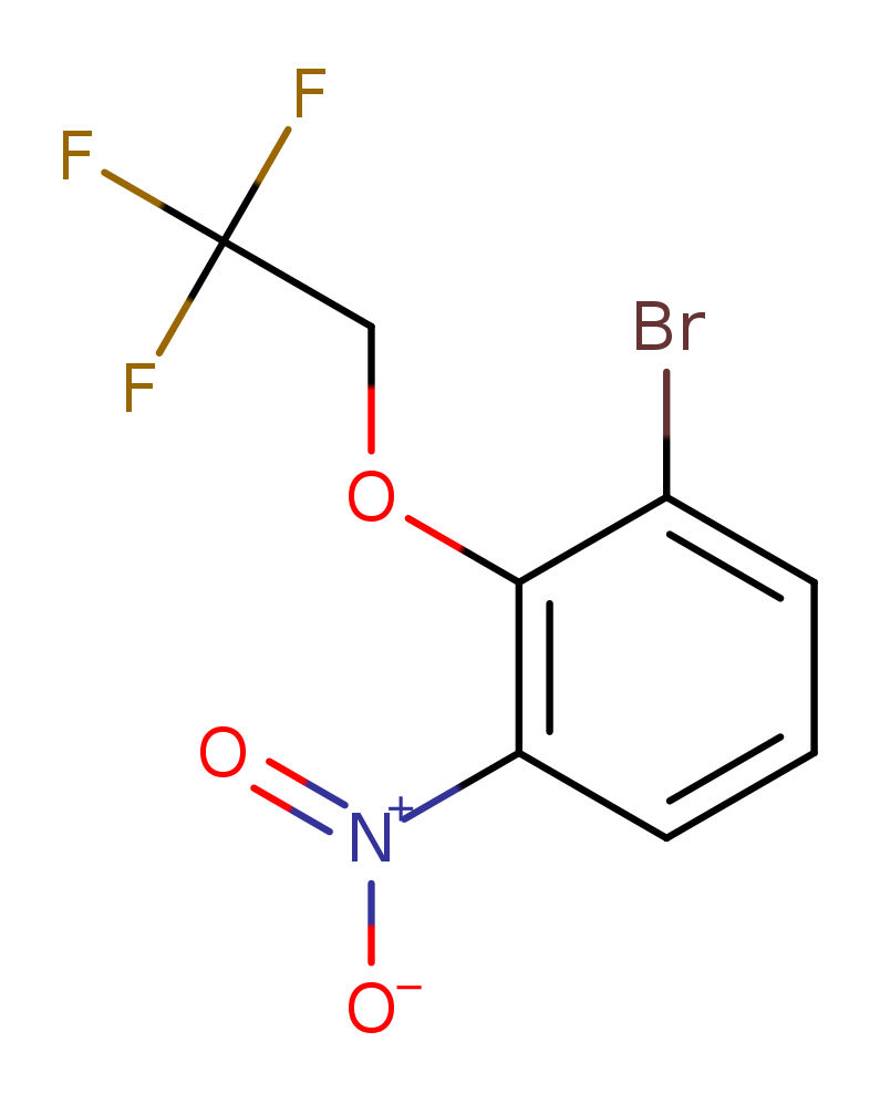 1-Bromo-3-nitro-2-(2,2,2-trifluoroethoxy)benzene