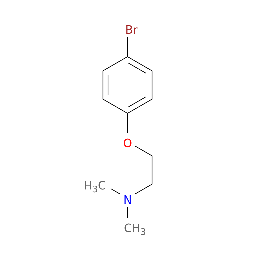 2-(4-Bromophenoxy)-N,N-dimethylethanamine