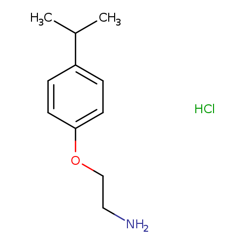[2-(4-isopropylphenoxy)ethyl]amine hydrochloride