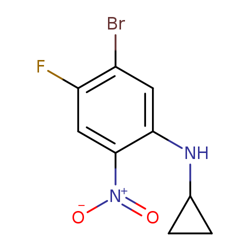 5-Bromo-N-cyclopropyl-4-fluoro-2-nitroaniline