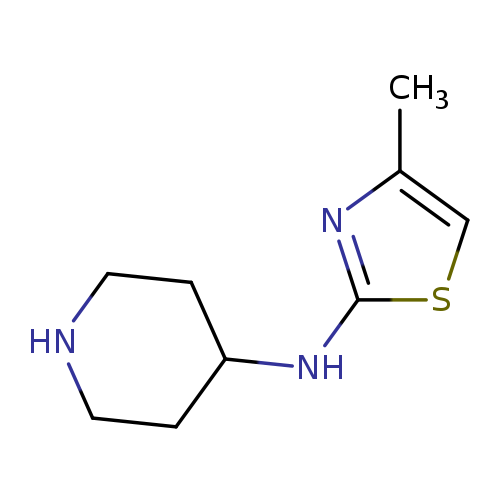 N-(4-methyl-1,3-thiazol-2-yl)piperidin-4-amine