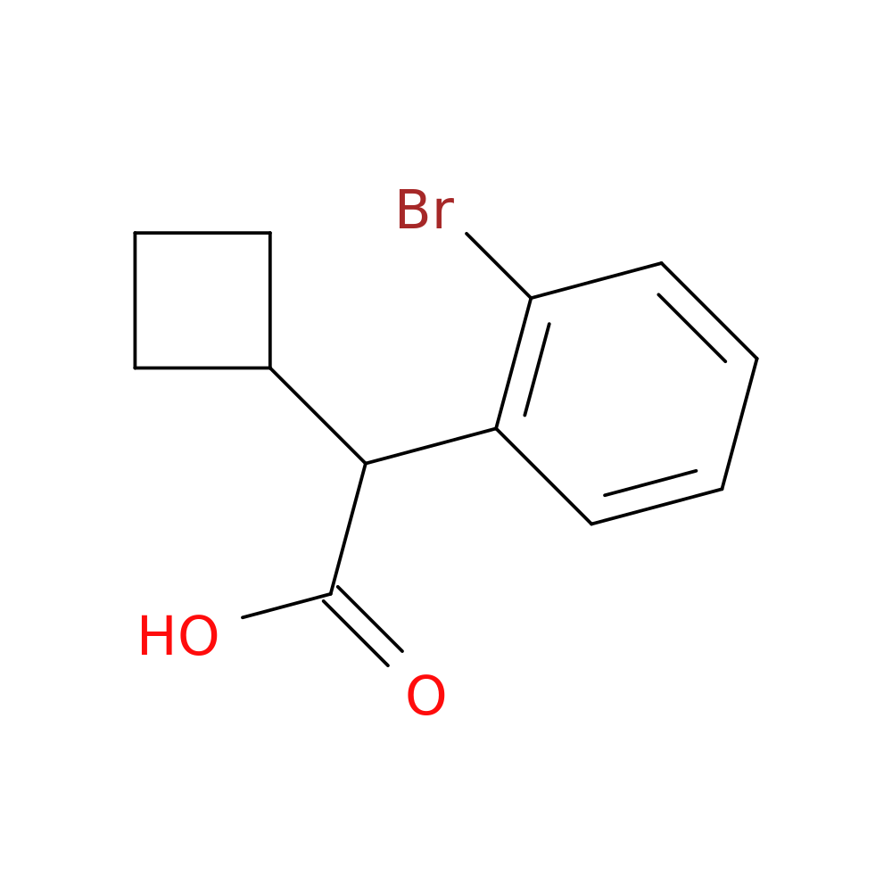 2-(2-bromophenyl)-2-cyclobutylacetic acid