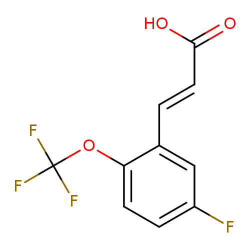 3-(5-Fluoro-2-(trifluoromethoxy)phenyl)acrylic acid