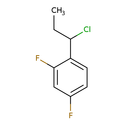 1-(1-chloropropyl)-2,4-difluorobenzene