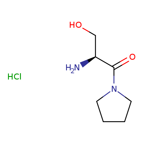 (2S)-2-amino-3-hydroxy-1-(pyrrolidin-1-yl)propan-1-one hydrochloride