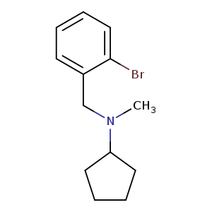 N-(2-Bromobenzyl)-n-cyclopentyl-n-methylamine