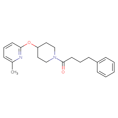 1-{4-[(6-methylpyridin-2-yl)oxy]piperidin-1-yl}-4-phenylbutan-1-one