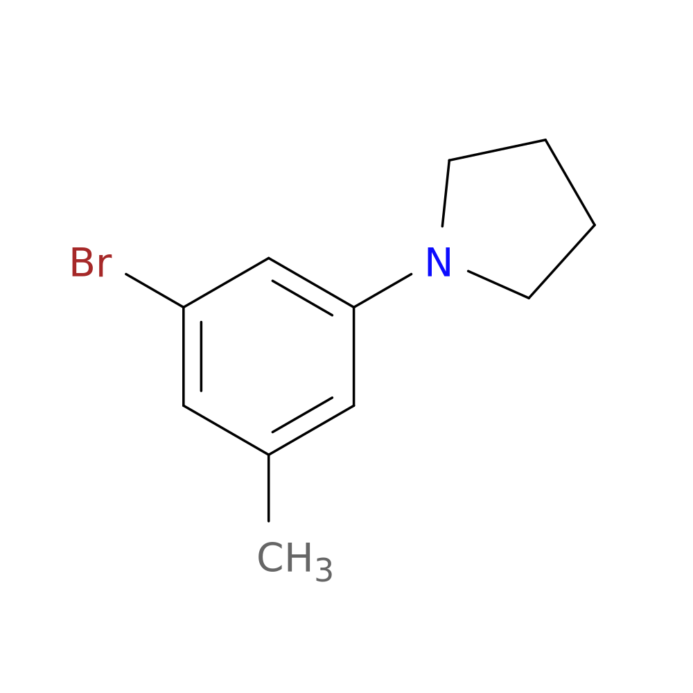 1-(3-Bromo-5-methylphenyl)pyrrolidine