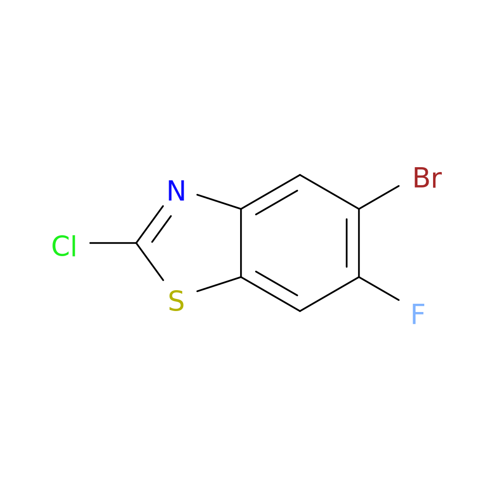 5-Bromo-2-chloro-6-fluorobenzo[d]thiazole