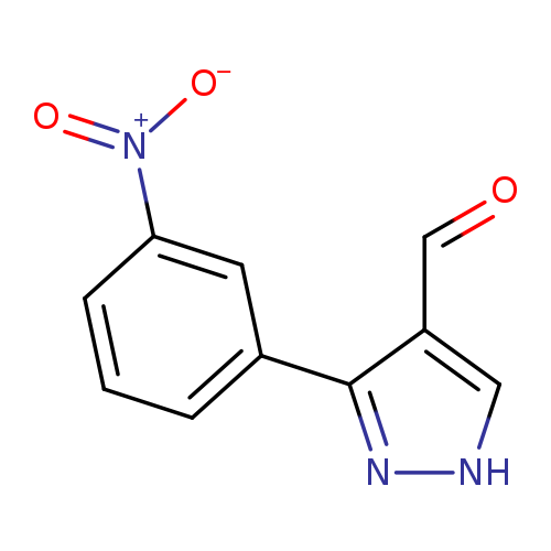 1H-Pyrazole-4-carboxaldehyde, 3-(3-nitrophenyl)-