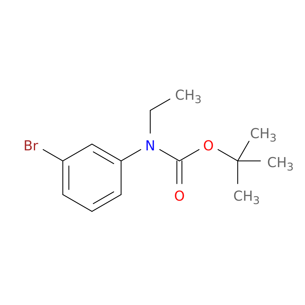 3-Bromo-N-tert-butoxycarbonyl-N-ethylaniline