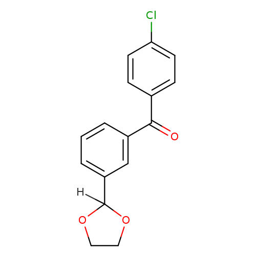 4'-Chloro-3-(1,3-dioxolan-2-yl)benzophenone