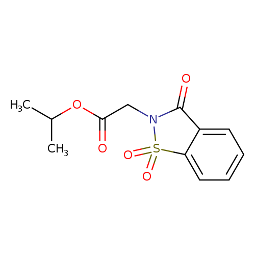 Saccharin N-(2-Acetic Acid Isopropyl Ester)(Piroxicam Impurity F)