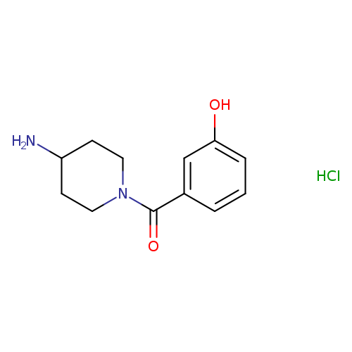3-(4-Aminopiperidine-1-carbonyl)phenol hydrochloride