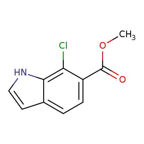 METHYL 7-CHLORO-1H-INDOLE-6-CARBOXYLATE