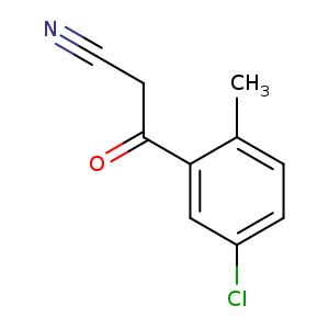 3-(5-Chloro-2-methylphenyl)-3-oxopropanenitrile