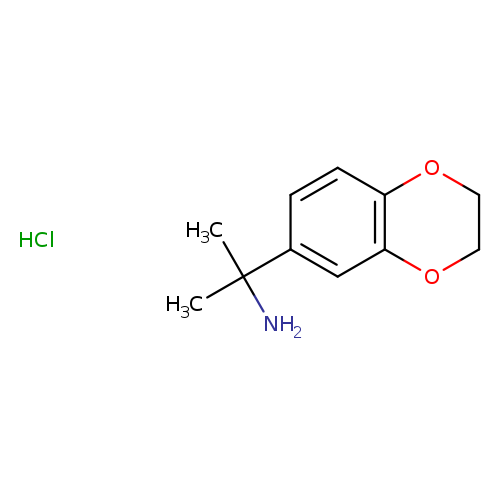 2-(2,3-Dihydro-1,4-benzodioxin-6-yl)propan-2-amine hydrochloride