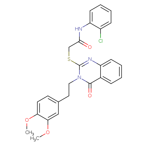 N-(2-chlorophenyl)-2-({3-[2-(3,4-dimethoxyphenyl)ethyl]-4-oxo-3,4-dihydroquinazolin-2-yl}sulfanyl)acetamide