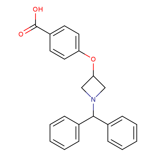 4-[(1-BENZHYDRYLAZETIDIN-3-YL)OXY]BENZOIC ACID