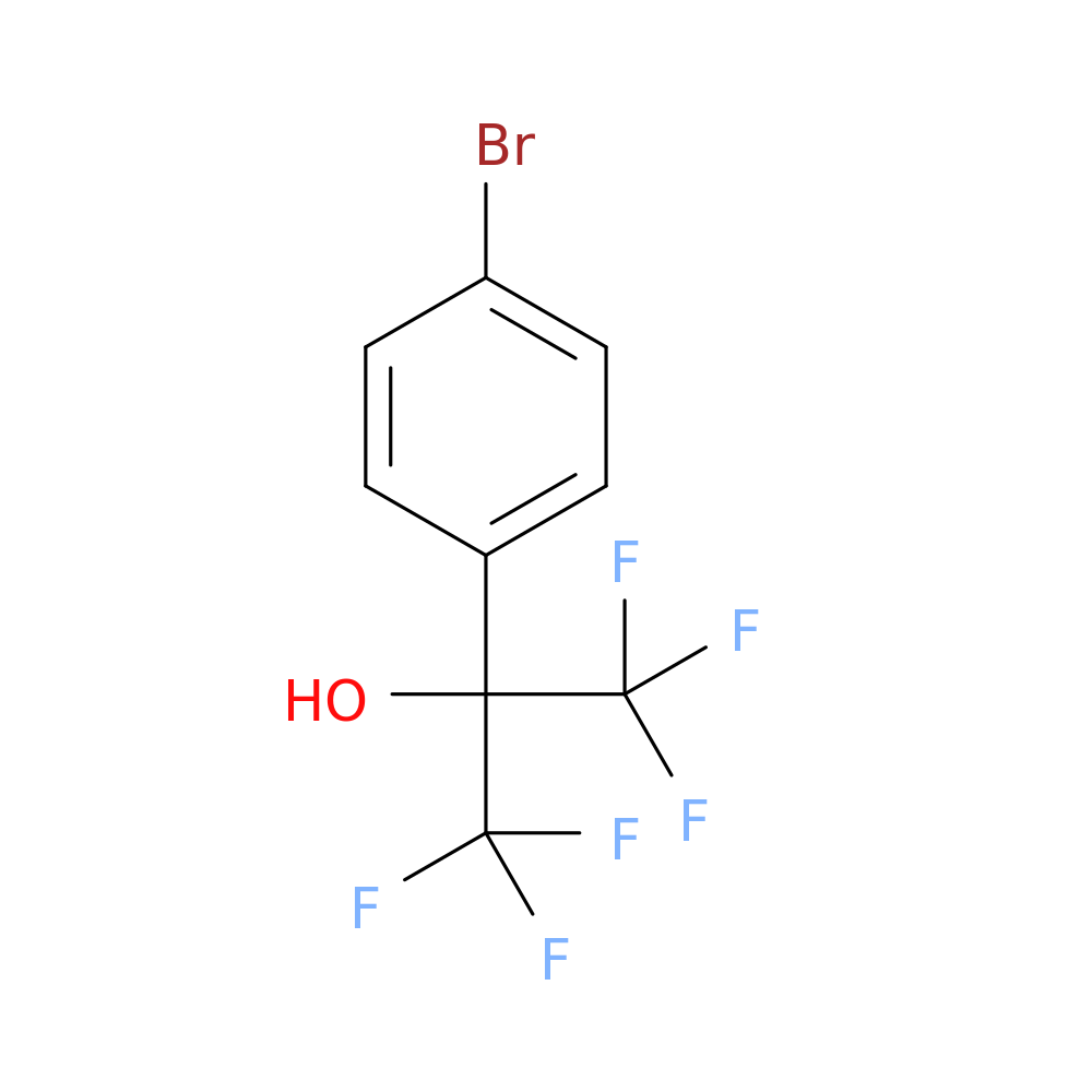 2-(4-bromophenyl)-1,1,1,3,3,3-hexafluoro-2-propanol