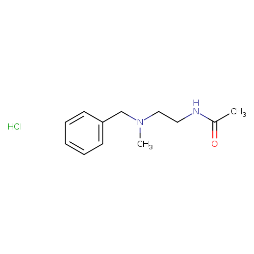 N-{2-[benzyl(methyl)amino]ethyl}acetamide hydrochloride