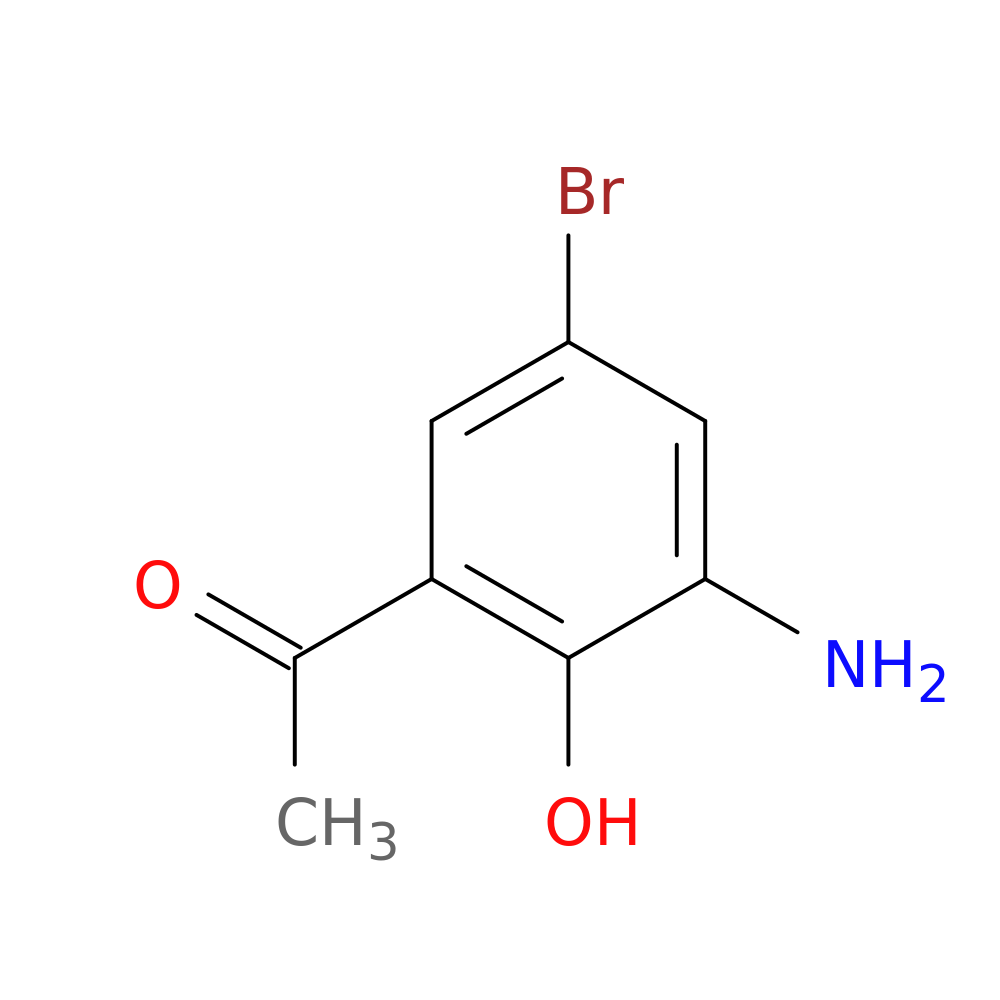 1-(3-Amino-5-bromo-2-hydroxyphenyl)ethanone