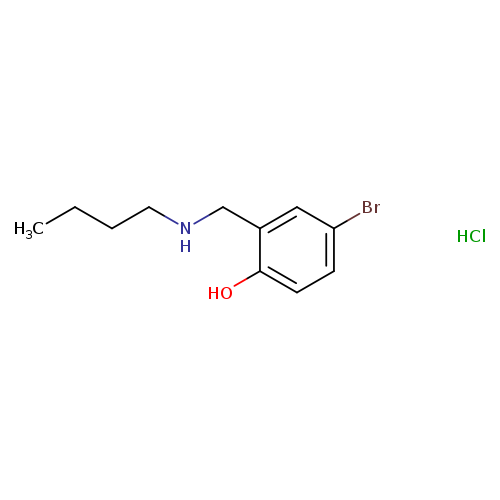 4-bromo-2-[(butylamino)methyl]phenol hydrochloride