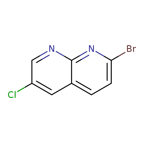 2-Bromo-6-chloro-1,8-naphthyridine