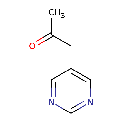 1-(Pyrimidin-5-yl)propan-2-one
