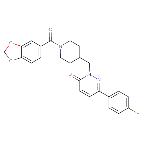 2-{[1-(2H-1,3-benzodioxole-5-carbonyl)piperidin-4-yl]methyl}-6-(4-fluorophenyl)-2,3-dihydropyridazin-3-one