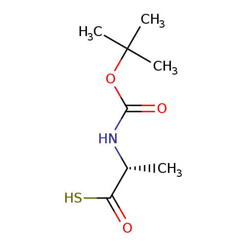 (2R)-2-{[(tert-butoxy)carbonyl]amino}propanethioic S-acid