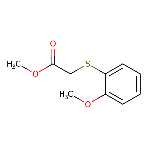 Methyl 2-((2-methoxyphenyl)thio)acetate