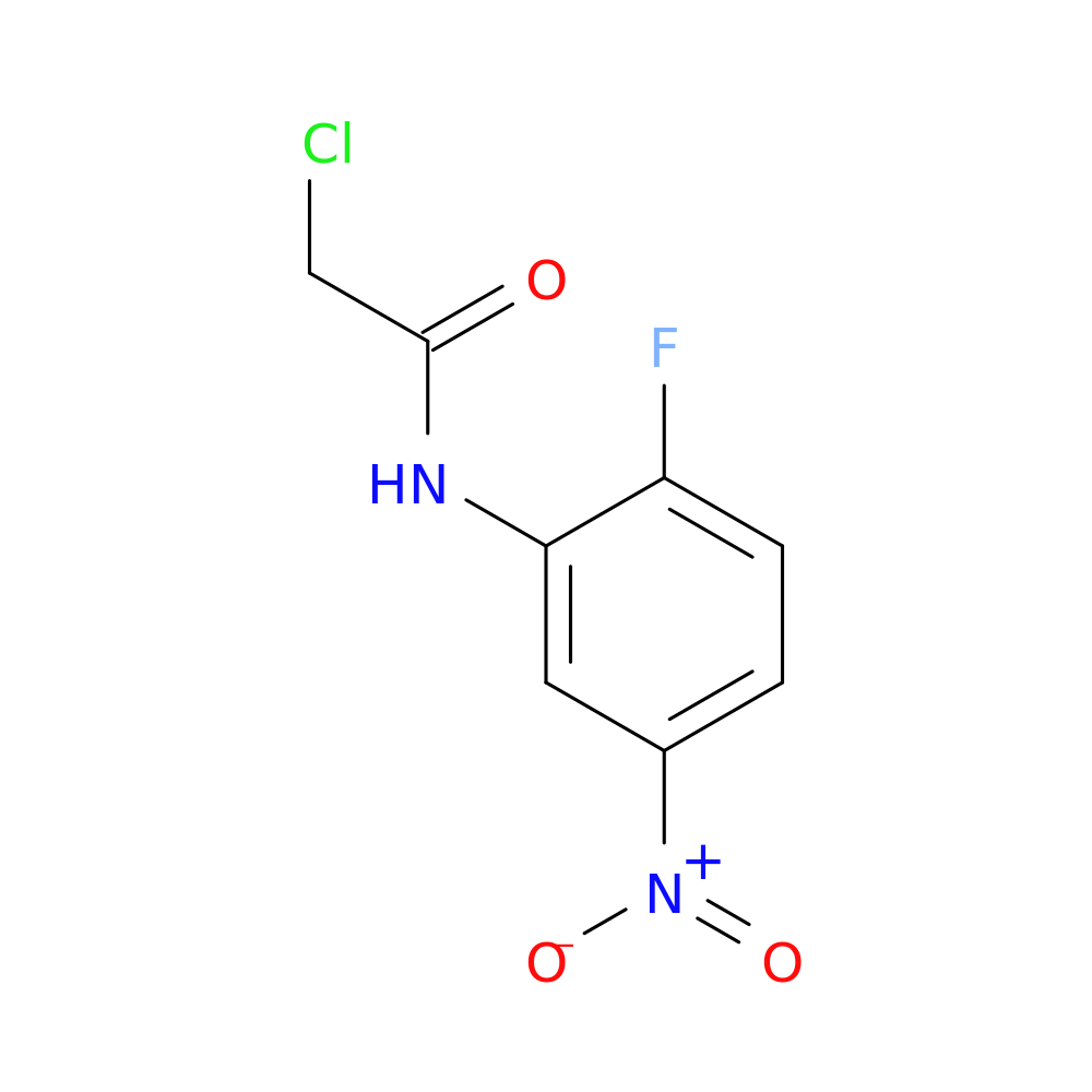 2-Chloro-N-(2-fluoro-5-nitrophenyl)acetamide