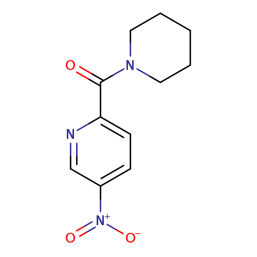 5-Nitro-2-[(piperidin-1-yl)carbonyl]pyridine