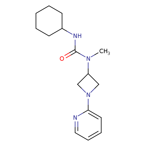 1-cyclohexyl-3-methyl-3-[1-(pyridin-2-yl)azetidin-3-yl]urea
